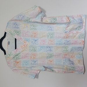 Tinkerbell disney scrub top